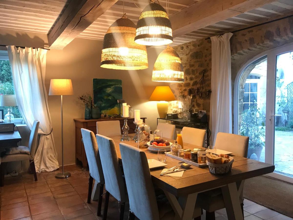 Bed and Breakfast Les Aiguieres En Provence Suze-la-Rousse Zewnętrze zdjęcie